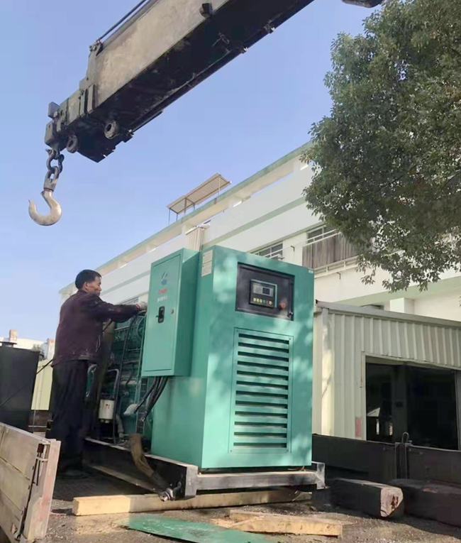 东莞二手发电机组收购现场