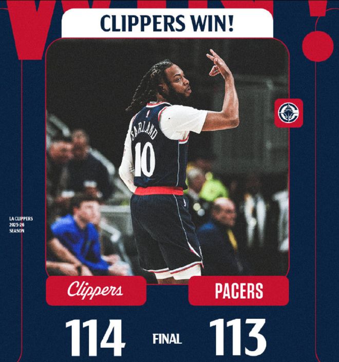 莱昂纳德关键跳投准绝杀 快船客场逆转步行者